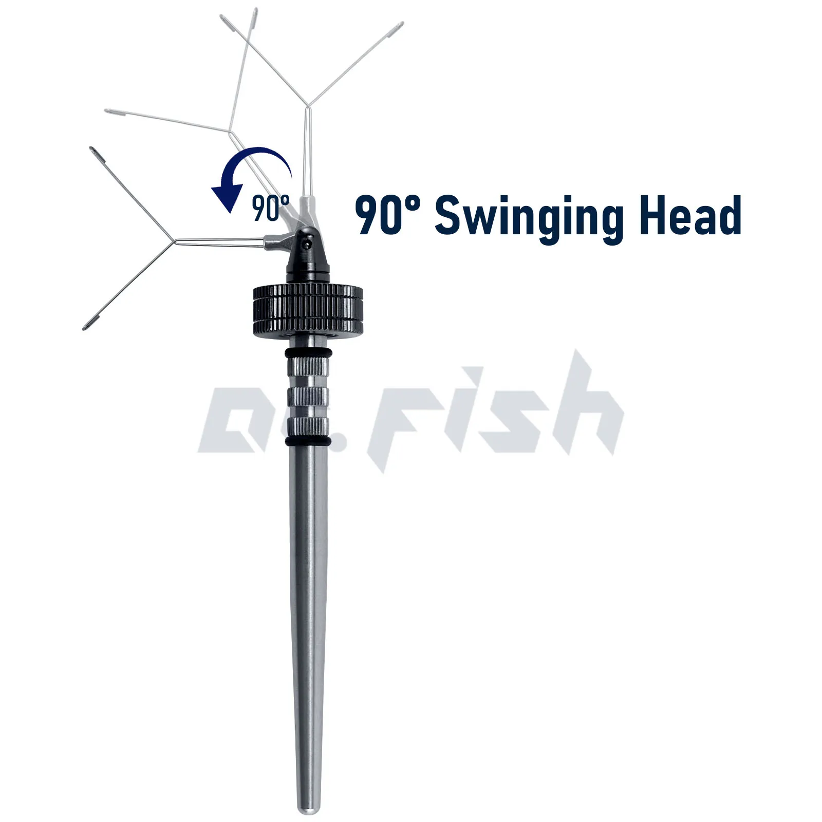 Dr.Fish Dubbing Spinner 90°+360° Acero Inoxidable Atado Moscas - imagen 4