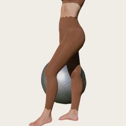 New Fashion Lace Sports Tight Pants for Women's Professional Running, Speed Drying, Fitness, Pilates Training Pants