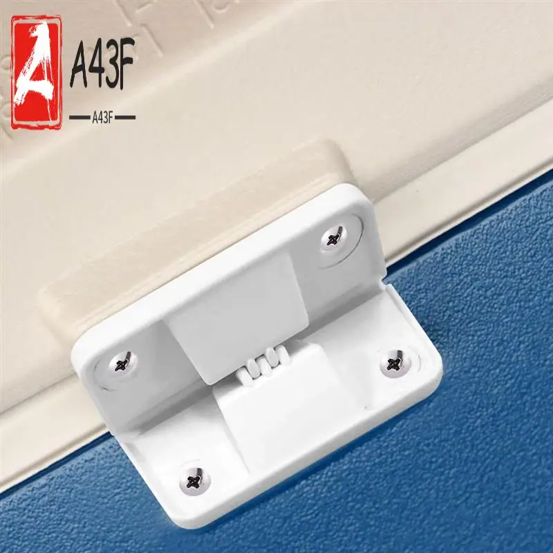 

A43F-2 Pack Cooler Plastic Hinges With Screws Set, Cooler Hinges Replacement Parts, For Camping Coolers