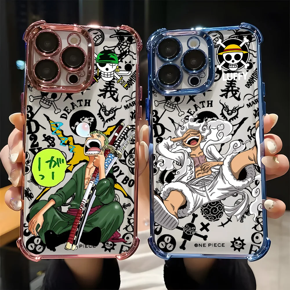 Anime O-Ones Pieces Luffys Plating Phone Case for Xiaomi Red