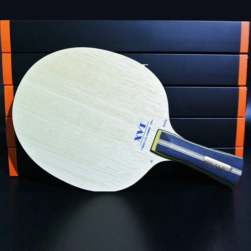 

Super XVT ZJK ZL KOTO ZLC Phenyl Carbon Fiber Profional Table Tennis Paddle Base 7 Layers Wood And Carbon Fiber Head Heavy...
