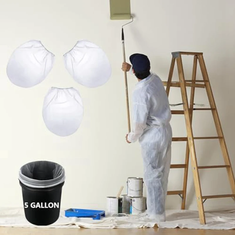 Saco de filtro de tinta Pacote com 26 sacos de filtro de tinta Filtro de tinta superior flexível de 5 galões