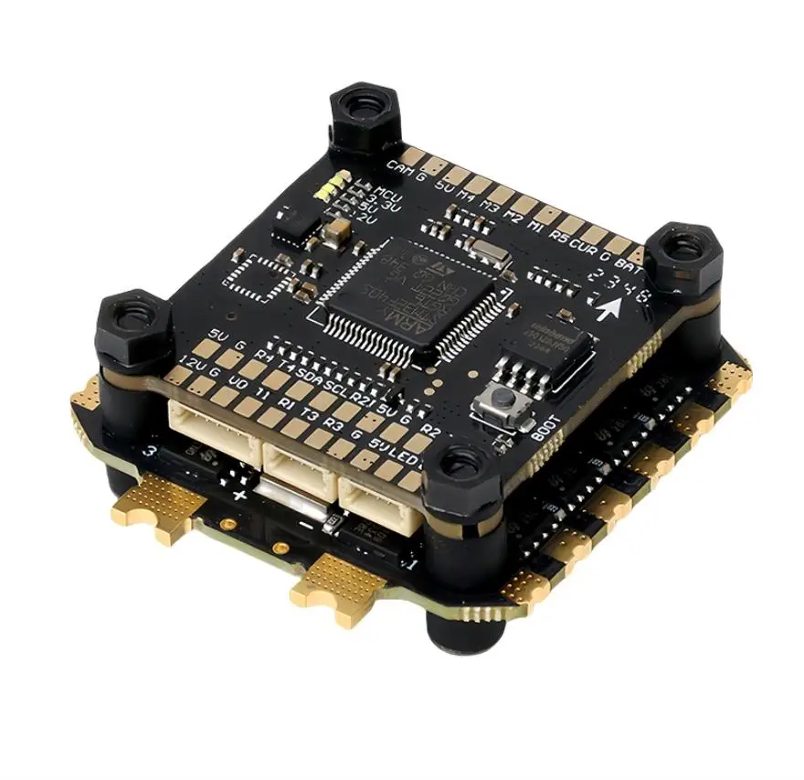 

F7 F722 Flight Control Dual 5V/9V 100A 4in1 OSD HD 3-8S Input 30X30mm BLheli_S ESC Stacks for RC FPV Freestyle Drones DIY Parts