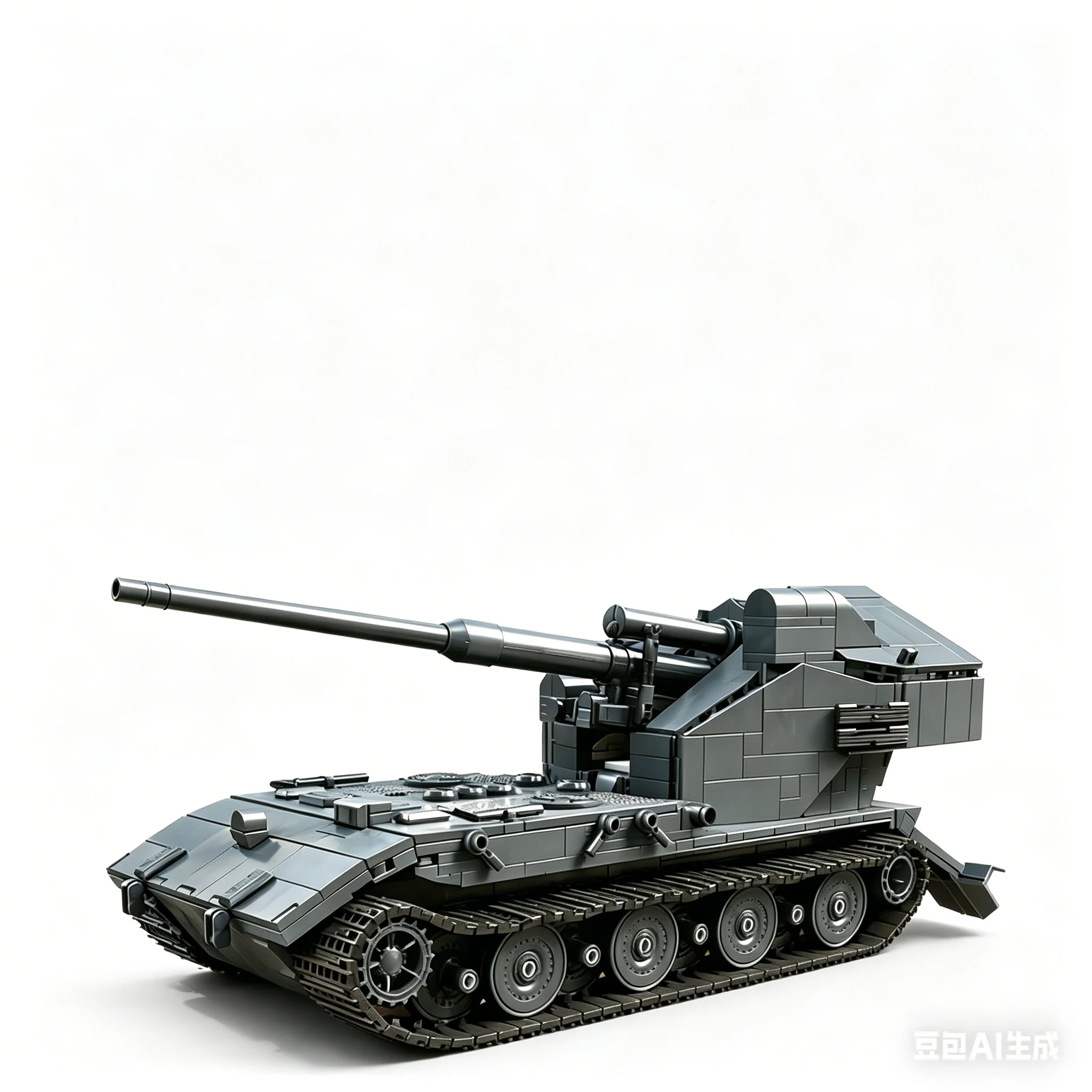

E100 WT Waffenträger Carrier Building Blocks Military Armor Vehicle Model DIY Assembly Educational Toy for Boys Gift