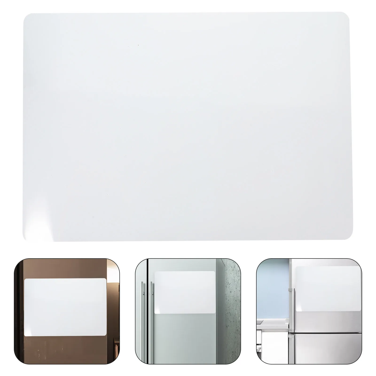 Magnetic Whiteboard For Fridge Dry Erase Reusable Planning Board Smooth Surface Refrigerator Message Organizer Plastic