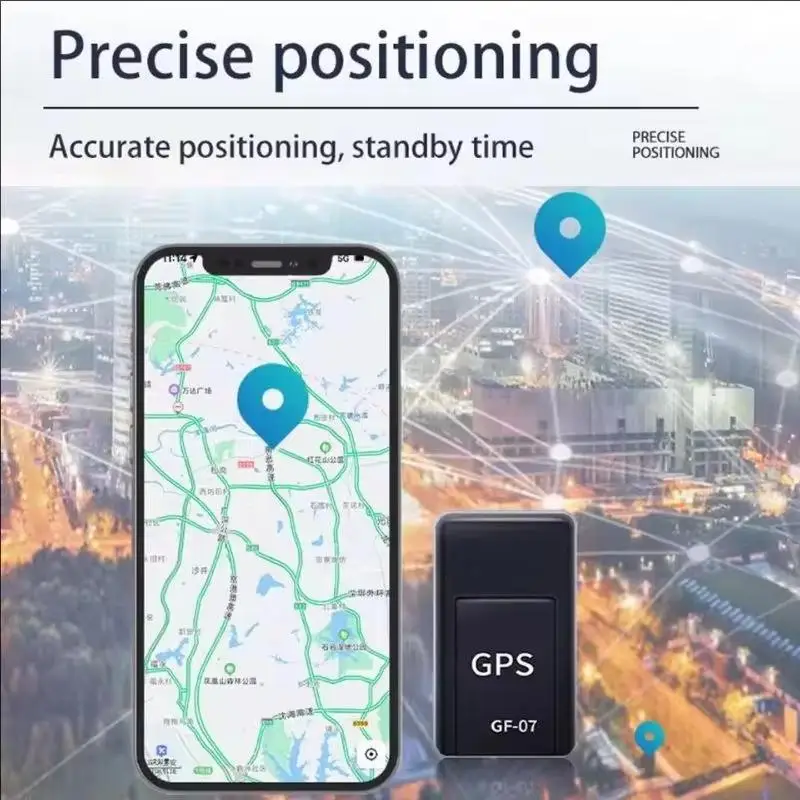 New GF07 Mini GPS Tracker Real Time Location Tracking Magnetic Design For Car Luggage Pets Kids Anti Lost Monitoring