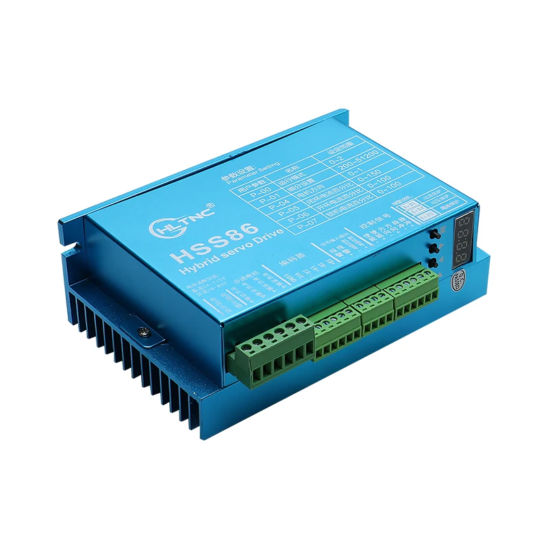 HLTNC Closed Loop Stepper Driver HBS860H+86mm Closed Loop Stepper Motor for NEMA34 Factory Price 2 Phase 86mm DC Motor Driver