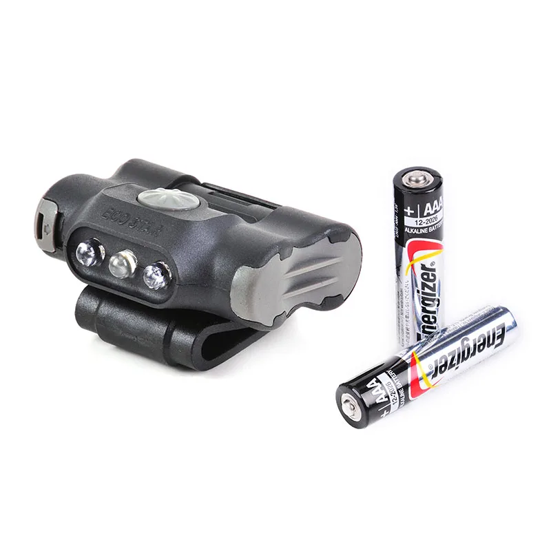 Nextorch UL12 Tri-LED Sources Clip-Light/Signal-Light/Flashlight, White/Blue/Red Lights. Clip Fits for Strap,Backpack,Cap,Etc