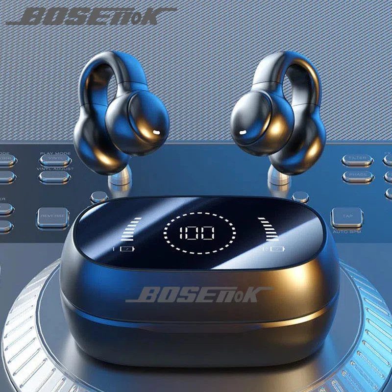 Original BoseNok M47 Wireless Earbuds Bluetooth Headset Charging Earphones Bone Conduction Headphones Sport With Mic