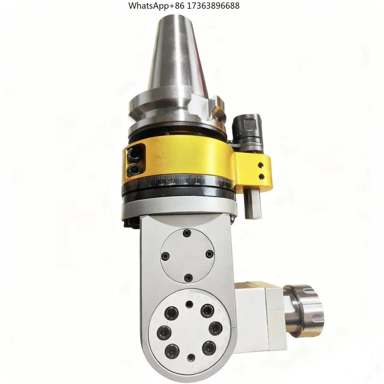 AHR Series 0-360° Adjustable CNC BT50 Angle Head Multi-Angle Milling Accessory for Complex Machinery & Valve Manufacturing