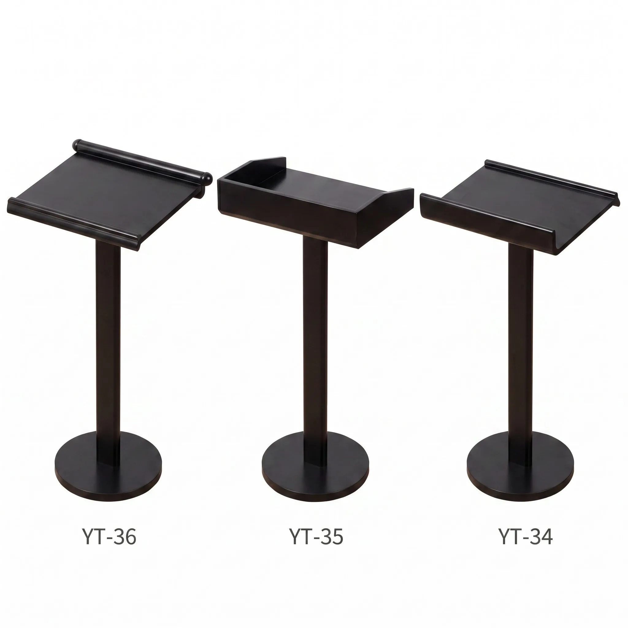 High-End Metal Classic Podium For Hotel Lobby Church Speech Presentation Vintage Metal Elegant Lectern Stand
