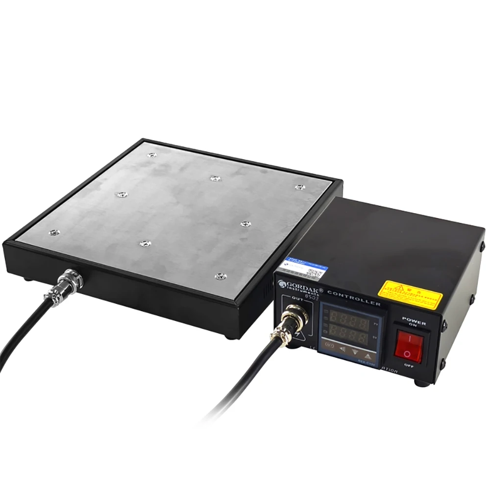

AC220V Интеллектуальный двойной цифровой дисплей Нагревательная платформа с постоянной температурой, платформа для обслуживания регулируемой температуры 300 Вт