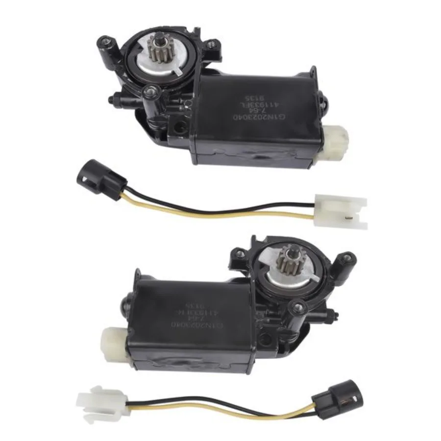 

Pair Window Regulator Motor Set Left Right for Chevrolet Corvette 7682 Camaro Impala Pontiac Firebird GMC 22048629 22048341