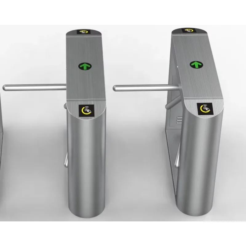 Scenic Area Two-Way Revolving Door Tripod Entrance Exit Device for Prohibited Passage Guiding Push-Operated Turnstile