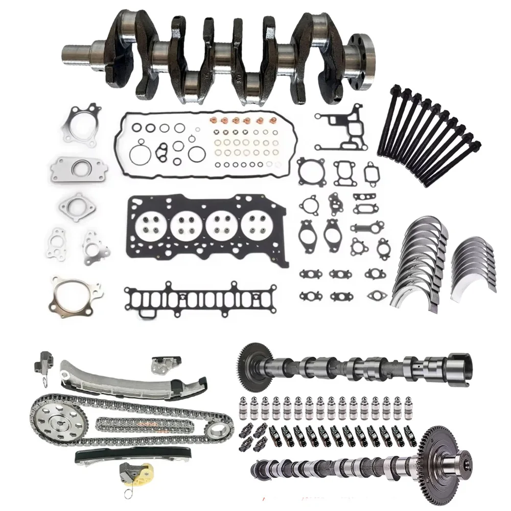 Engine Parts Rebuild Overhaul Gasket Crankshaft Camshaft Timing Chain Fit 2.2 L L4 DIESEL SHY1 For MAZDA 3 6 CX-5 SKYACTIVE 2.2L