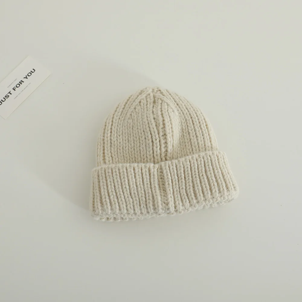 الأطفال محبوك قبعة لينة دافئة 48-52 سنتيمتر الخريف الشتاء الفتيات الفتيان يندبروف القبعات مع القوس طفل الباردة برهان قبعة الاطفال رشاقته قبعات
