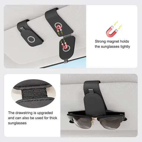 8 best sales glasses holder for car - №7