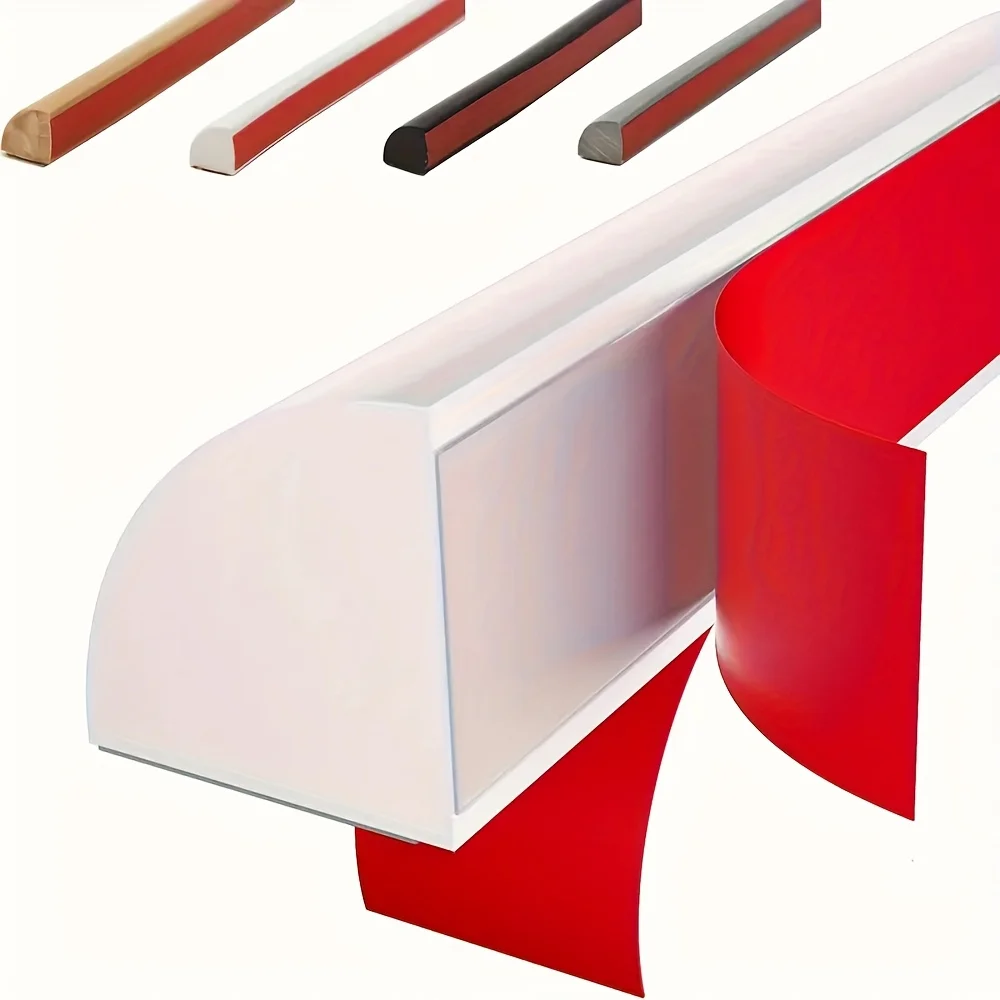 1PC 78.74inch Self Adhesive Decorative Strip for Anti-Mold Molding Trim Caulk Strip for Wall Edge Corner, Countertops, Tile Edge