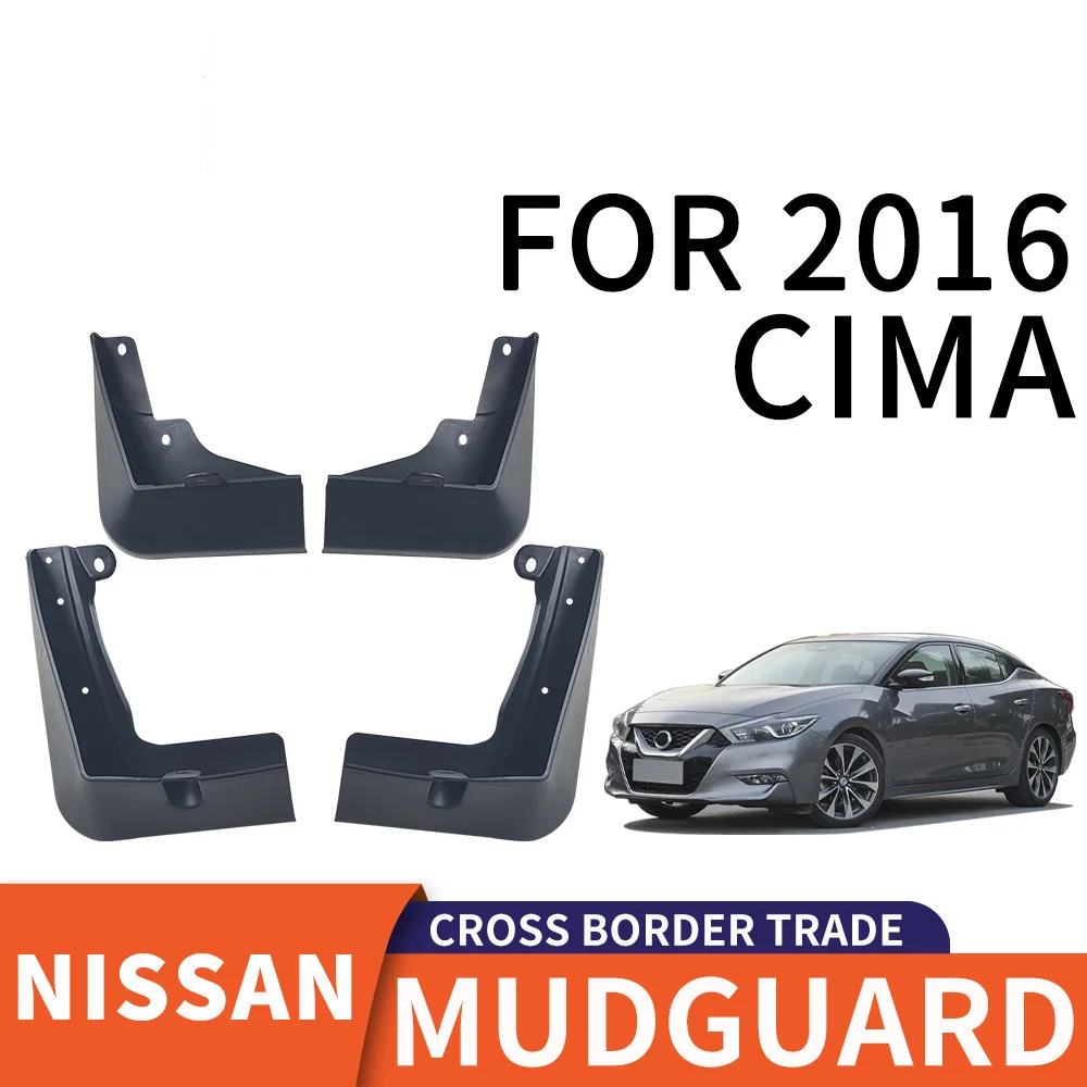 

For 2016 Nissan CIMA mudguard Mudflaps Front Rear Flares Splash Guards Cover Car Accessoie