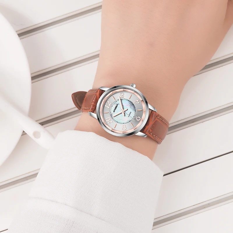 CASIMA Women's Wristwatch, Quartz Movement, Simple Trend  Fashionable, Waterproof, Luminous, Model SP-3003-1009