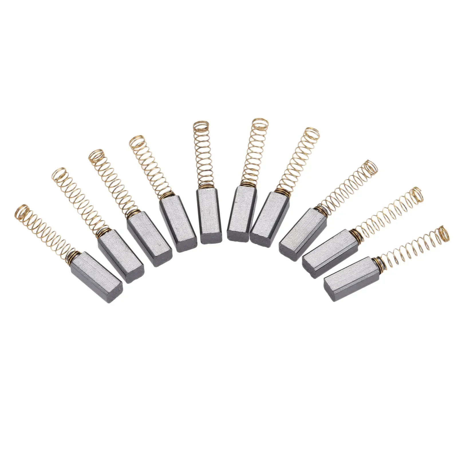 10 Pcs Graphite + Copper Wire Old Household Sewing Machine Carbon Motor Brushes for Singer Elna Kenmore 100W-180w Sewing Machine