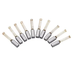 10 Pcs Graphite + Copper Wire Old Household Sewing Machine Carbon Motor Brushes for Singer Elna Kenmore 100W-180w Sewing Machine