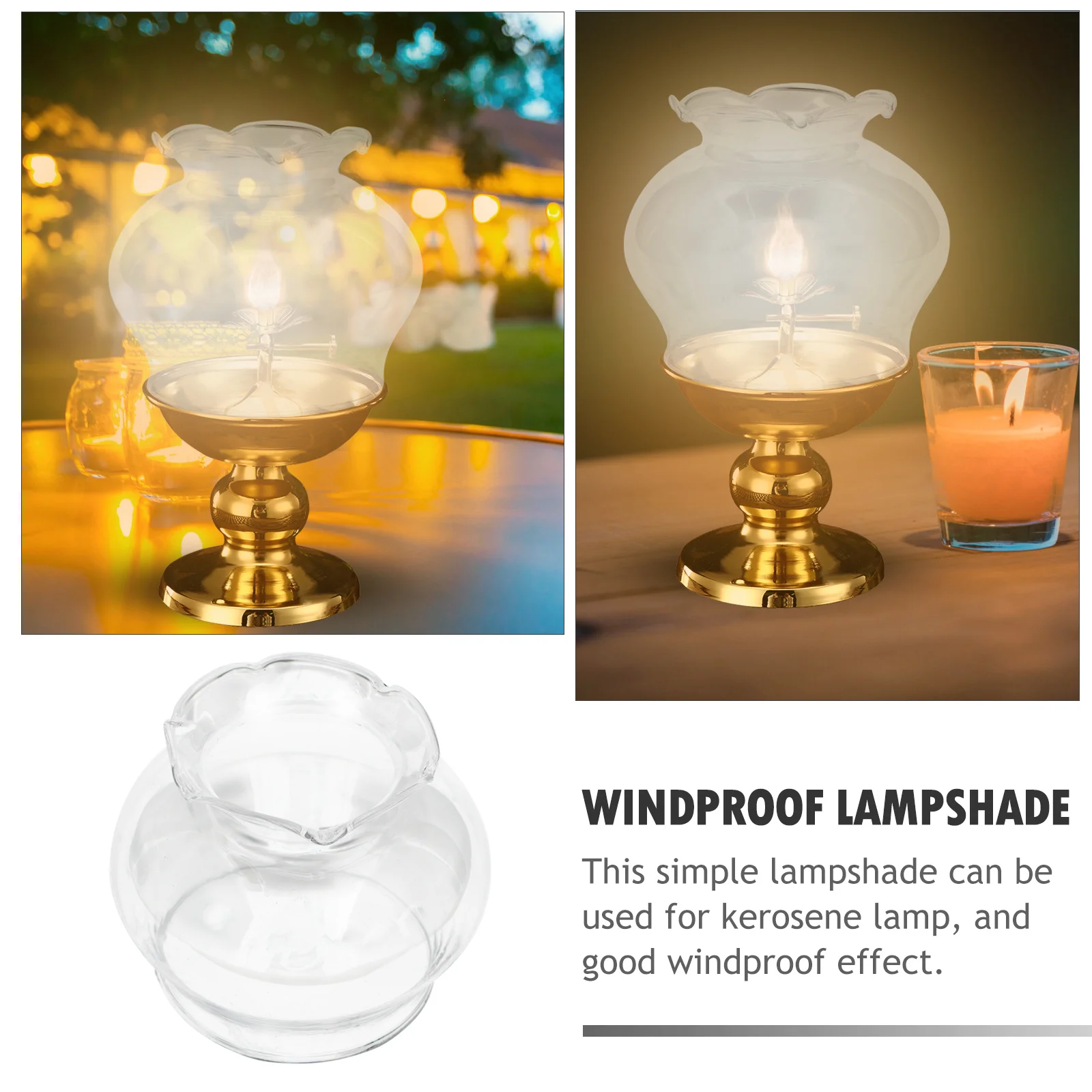 

2 шт. ветрозащитные стеклянные крышки масляных ламп, белые простые стильные абажуры, прочный практичный абажур, масляный абажур