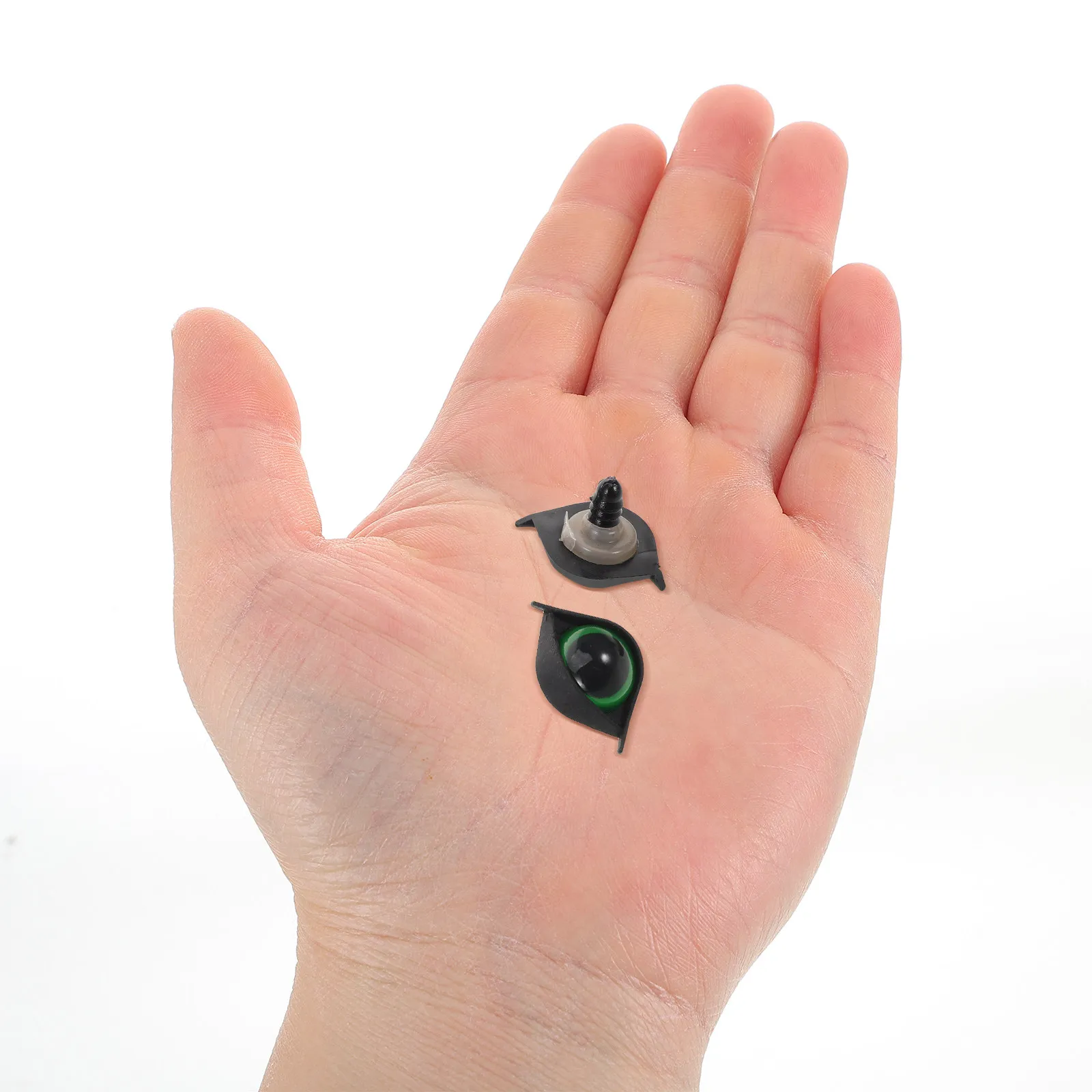 

50 комплектов пластиковых глазок 14 мм для вязаных крючком животных, рукоделия, поделок, украшений, глаз для мягких игрушек