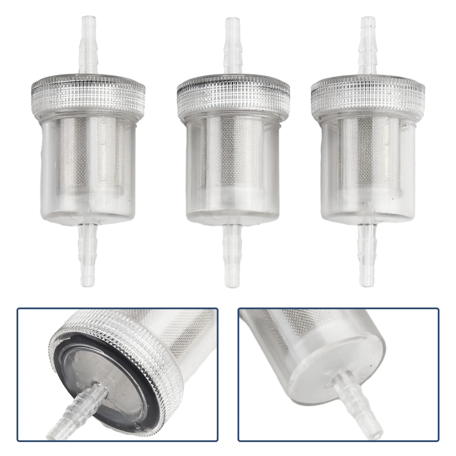 5*car Diesel Fuel Filter In-line Diesel Fuel Filter 4mm ID Fuel Hose For Eberspacher For Webasto Heater For Camper RV