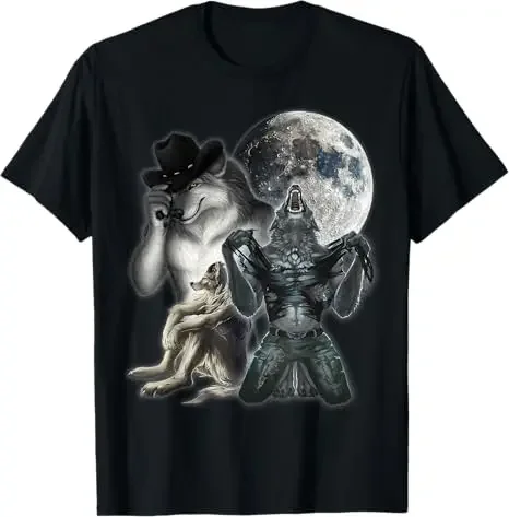 Si hablan detrás de la espalda peido camiseta de mujer Humor divertido ocultar tu esposa el alfa está aquí diciendo hombres lobo gráfico ropa de calle