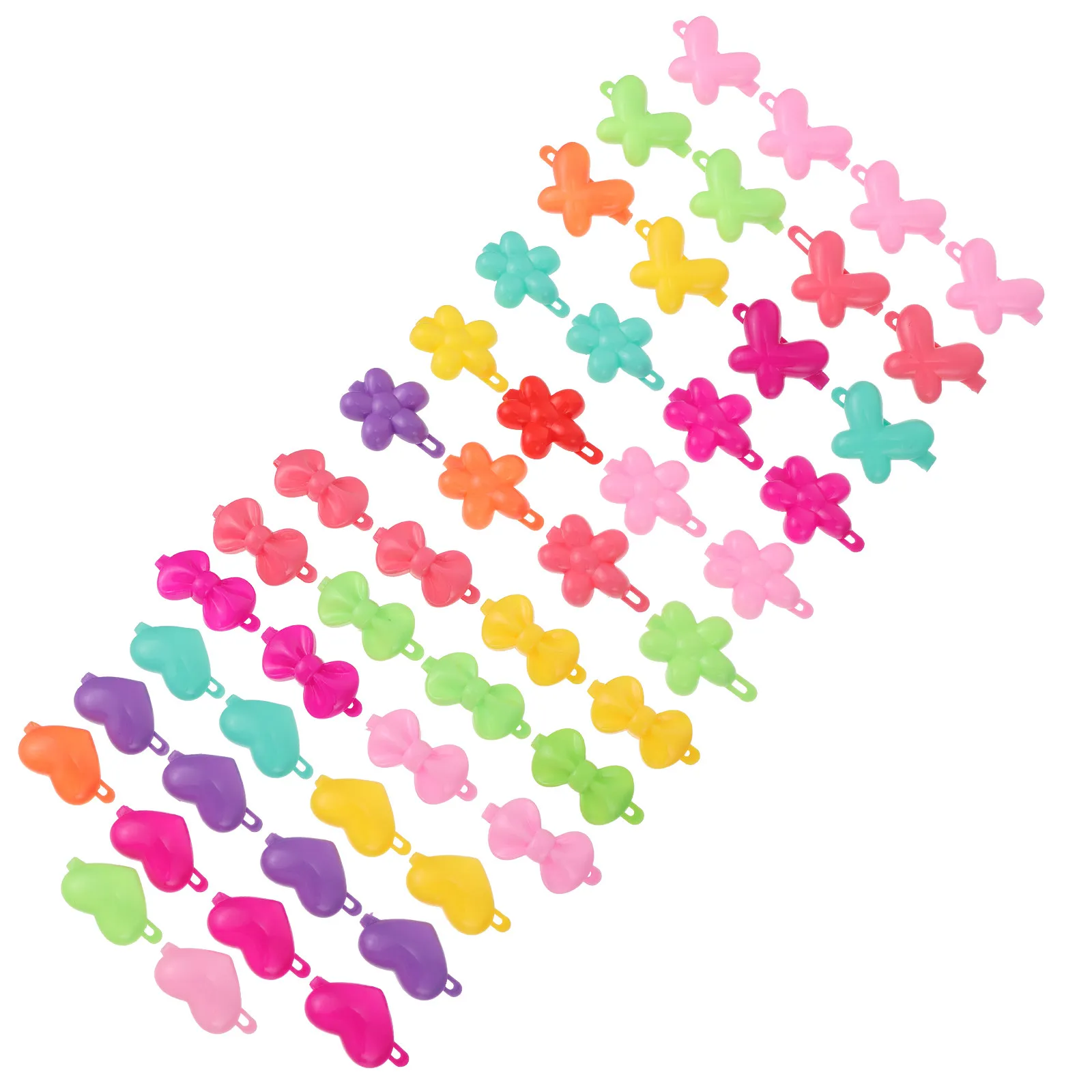 

50Pcs Barrettes Lovely Hair Trinkets for Fashion Hairpins Decorative Hair Clips for Daily Wear and Cosplay