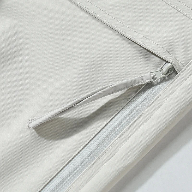 Summer men's shorts five-point pants outdoor sports elastic waist multi-pocket shorts breathable fashion casual pants