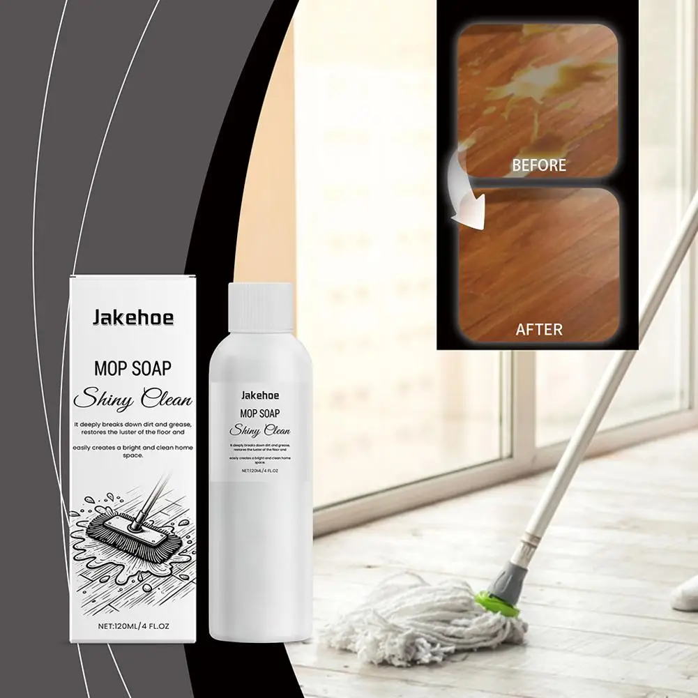 

120ML Mop Soap For Floor Cleaning Refreshing Home Scent Effortless Cleaning Supplies Multifunctional Dirt Remover For Home J1G7