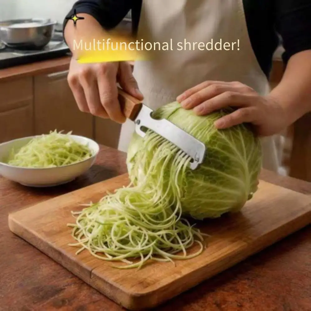 Scallion Cutter Multi-functional Shredder Commercial Cutting Large White Scallion Knife Kitchen Household