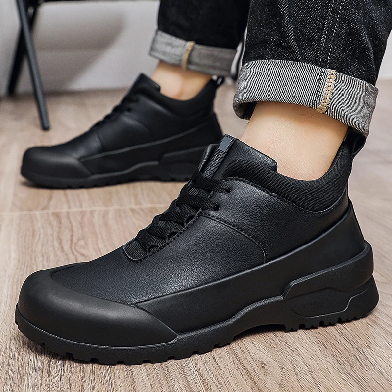 

Winter Men Boots Lightweight Couple Casual Boots Classic Handmade Boots Designer Women Work Boots Outdoor Leather Ankle Boots
