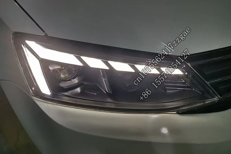 Newly designed projector lens headlight for Jetta MK6