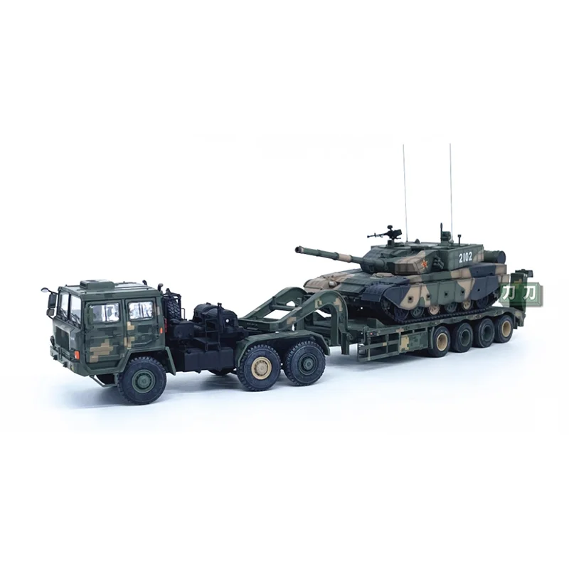 Diecast 1/72 Scale China TA4360 Heavy Equipment Transport Vehicle Alloy Finished Product Simulation Ornament Collection