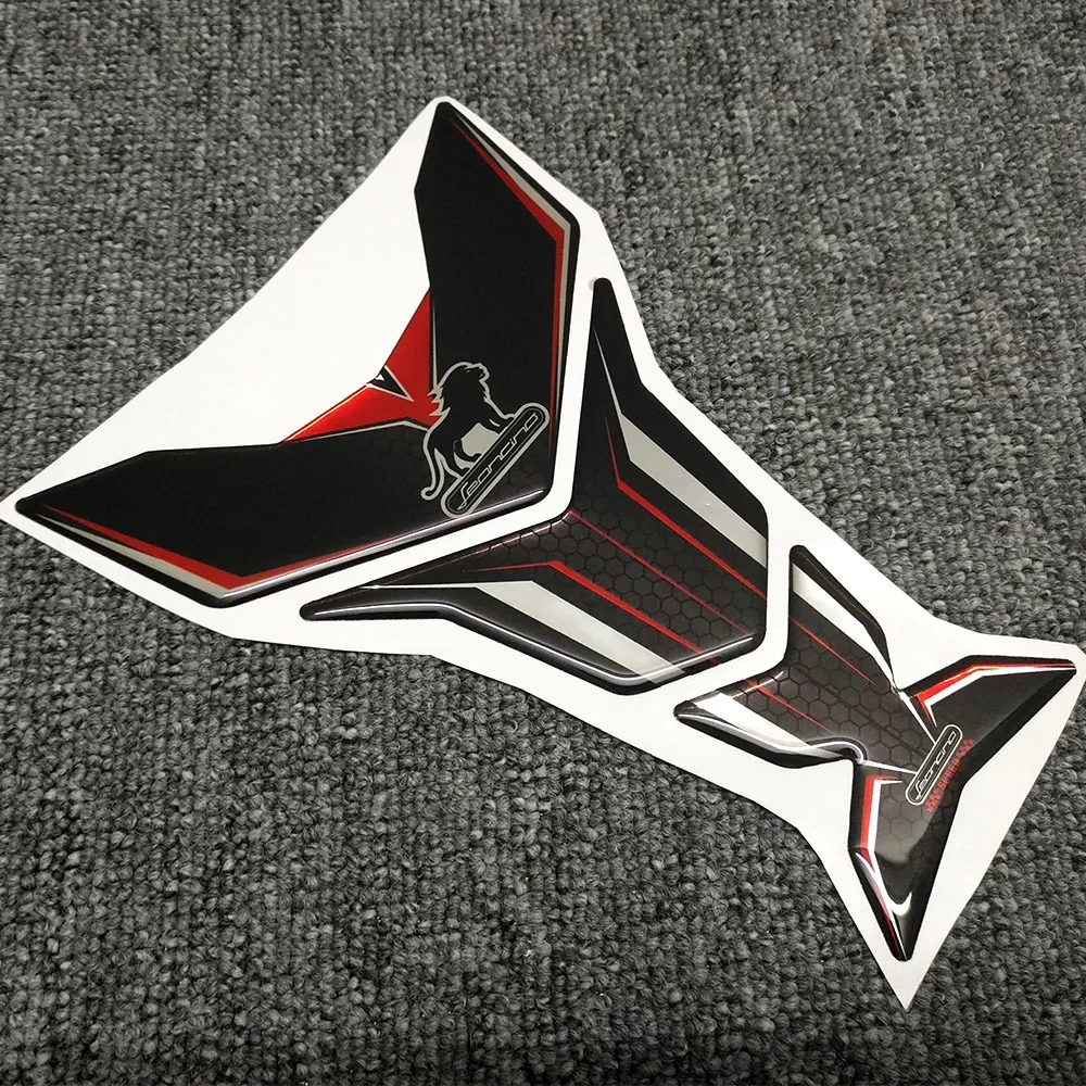 For Benelli Leoncino 125 250 500 800 Motorcycle Stickers Protector Side Tank Fuel Grips Pad Emblem Badge Logo Fairing