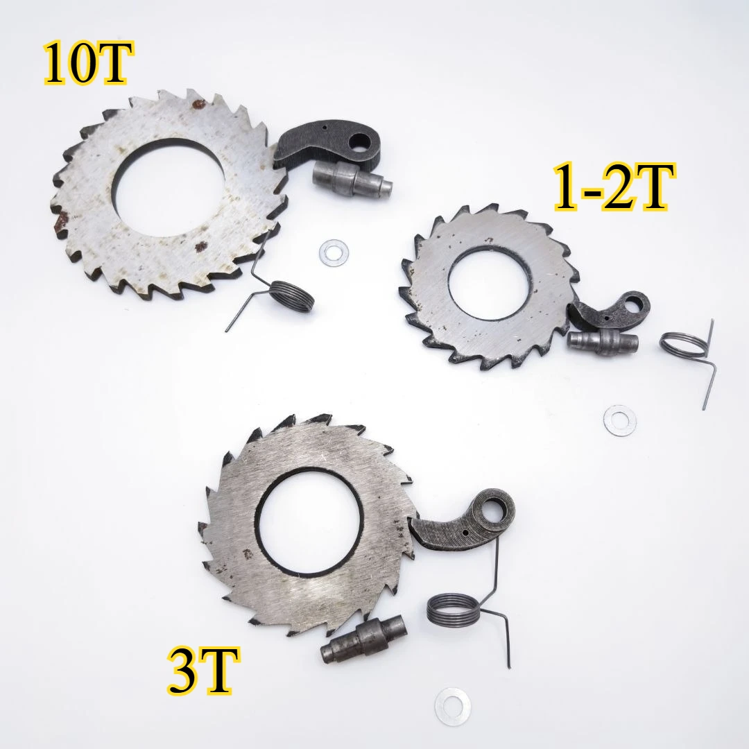 1set Chain Hoist Ratchet Reverse Chain Helical Gear Brake Gear Set 1 Ton-10 Tons Chain Hoist Accessories Polished Surface