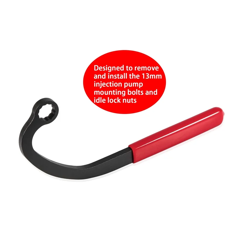 

13 мм инъекционный насос и ключ для стопорной гайки холостого хода для двигателей Cummins Dodge Trucks, автомобильные аксессуары