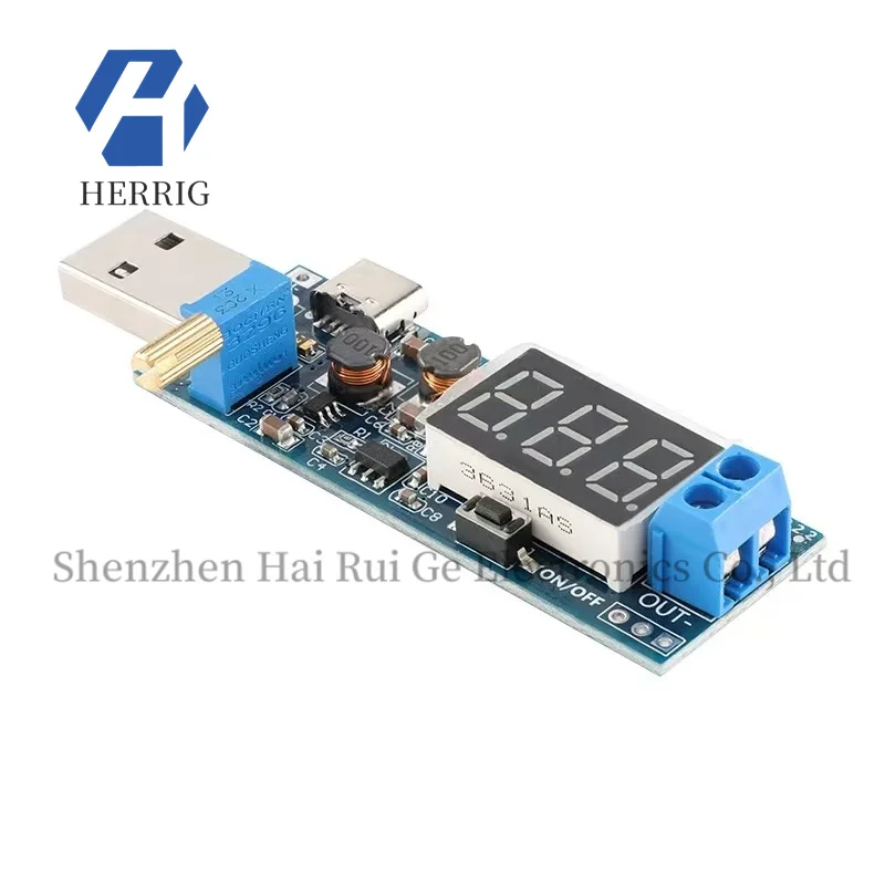 

Original HW-132B/desktop power module with adjustable voltage of 9V, 1.2V, and 24V boost power module