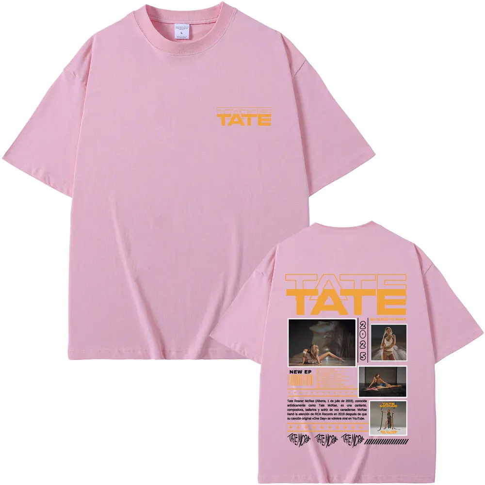 تيت ماكراي ألبوم الموسيقى تي شيرت قريب جدا ما ملكة جمال الممتلكة جولة حول العالم 2025 تي شيرت الرجال النساء موضة عادية تي شيرت بلايز