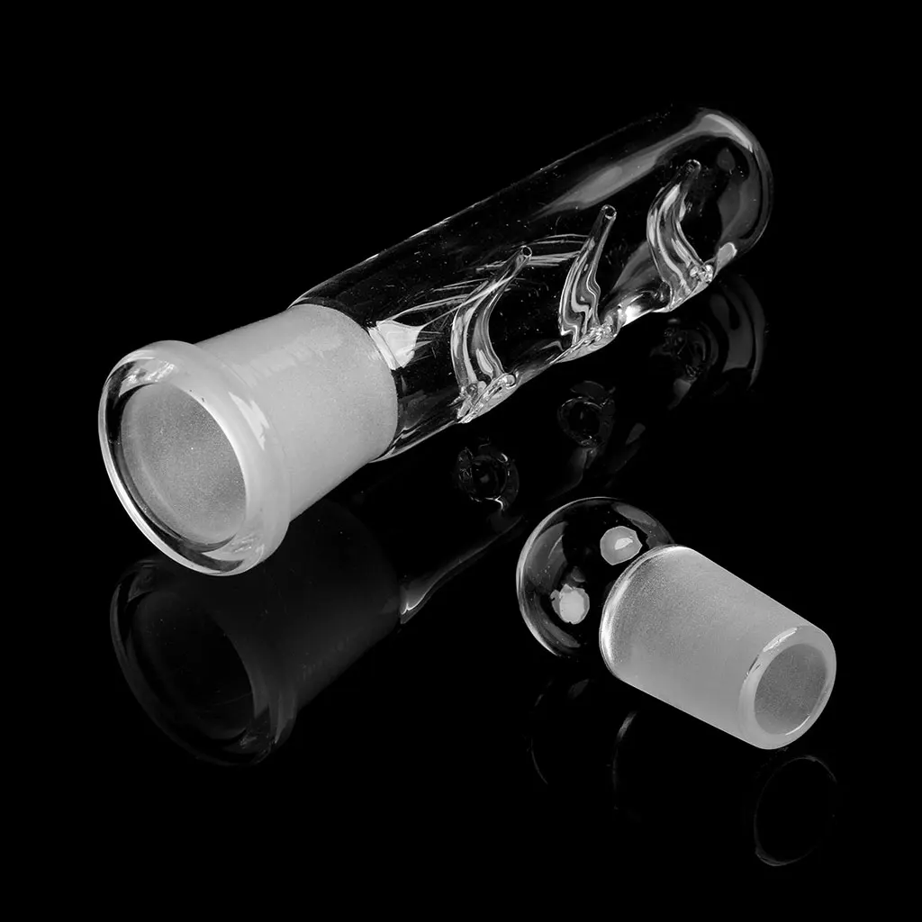 Glass Planaria Trap Leeches Catcher 3 Holes Clear Tube for Dwarf Shrimp for Tank