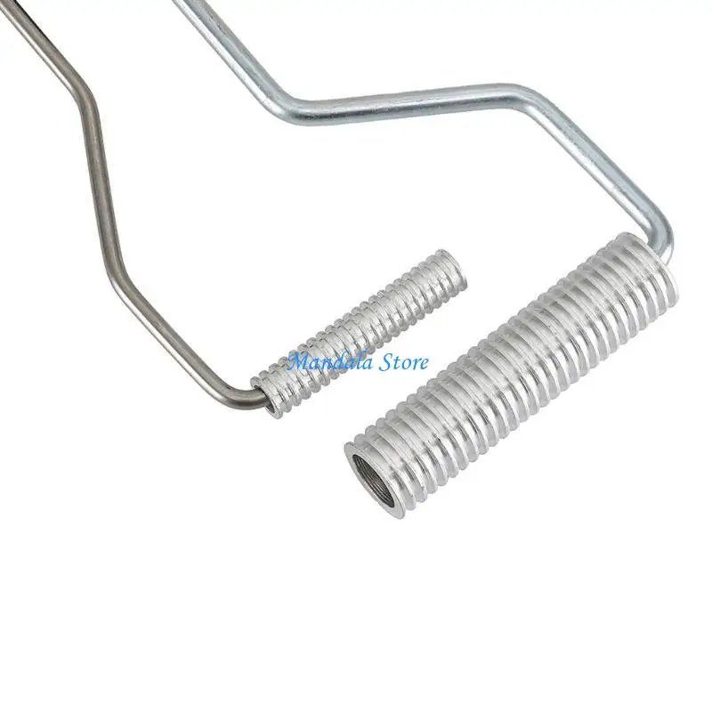 U2JC 4Pieces Sturdy Aluminum Alloy Fiberglass Laminating Rollers Tool for Efficient Air Bubble Elimination in Working