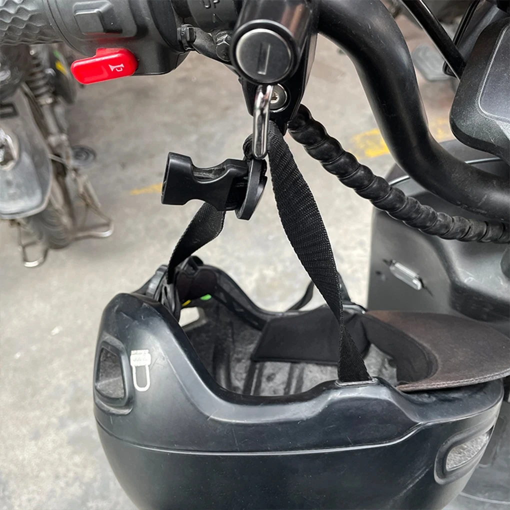 Helmet Lock Anti-theft Locker Locking Device Rustproof Fine Workmanship Compact Size Convenience Motorcycle Supplies image 3