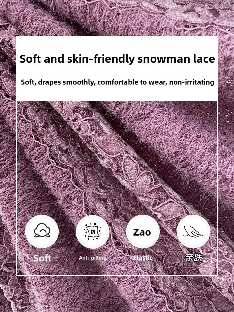 Qingdao dentelle f col haut Base irt automne hiver pull superposition intérieure creuse longue Sve haut femmes trajet Sle donc...