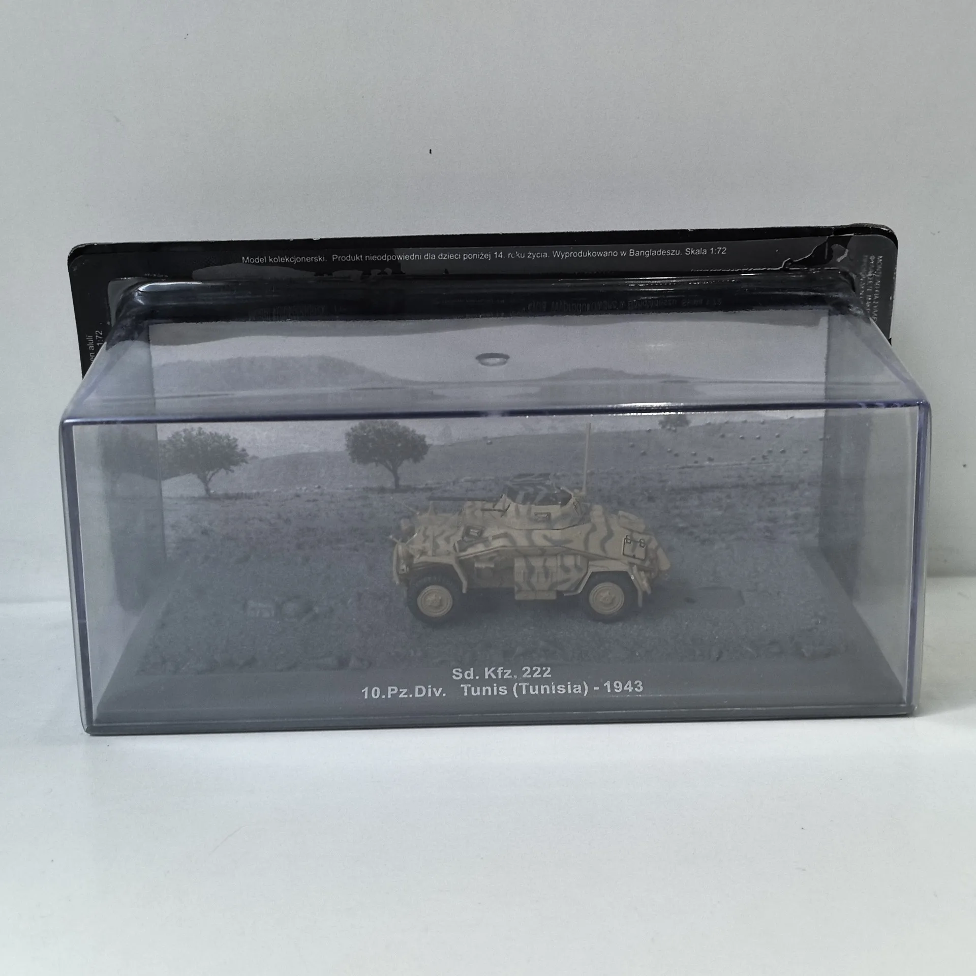 Diecast IXO 1/72 Scale SD KFZ 1943 Tank Alloy Car Model