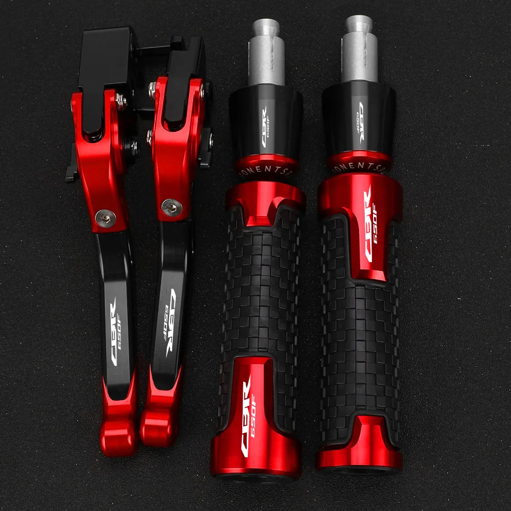 

CBR650 F FOR HONDA CBR650F CBR 650F 650 F 2014-2022 2023 2021 2020 2019 Aluminum Adjustable Brake Clutch Levers Handlebar grips