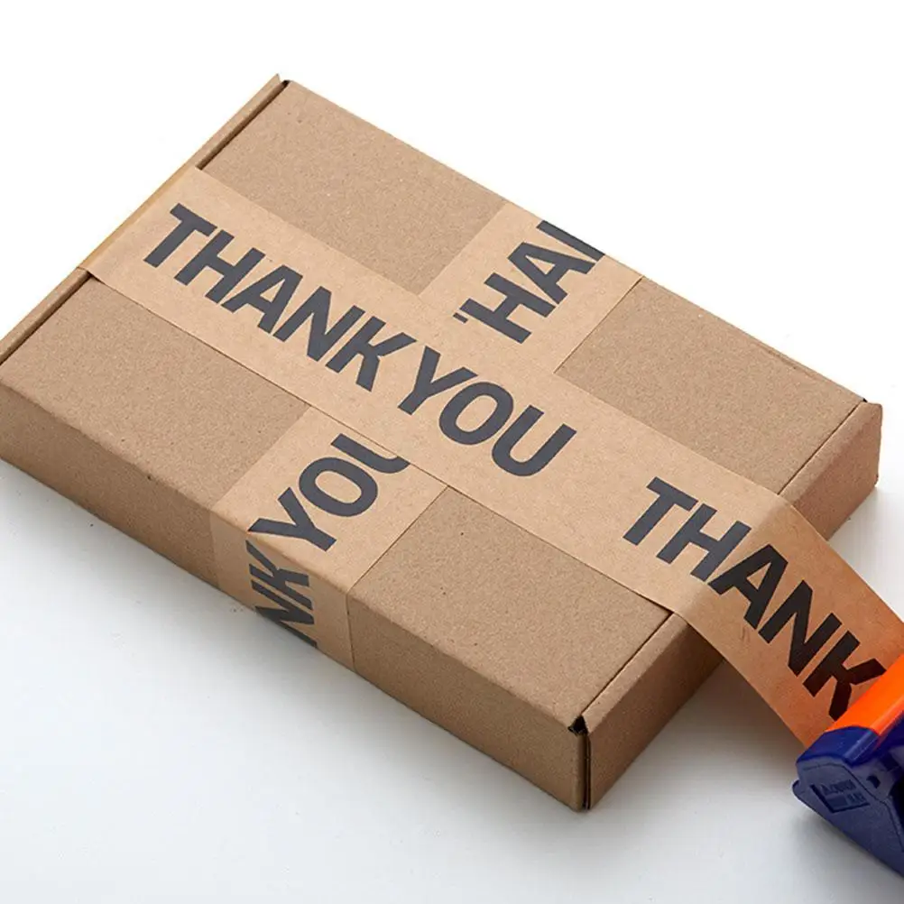 

Buffalo Paper Tape Writable Self-adhesive Sealing Strip Secure Packaging Unique Tapes Shipping Packing