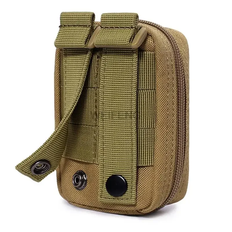 Tactical Molle EDC Pouch  Emergency Bag Hunting Accessories Utility Pouch Camping Multi-Purpose Tools Kit Zipper Bags